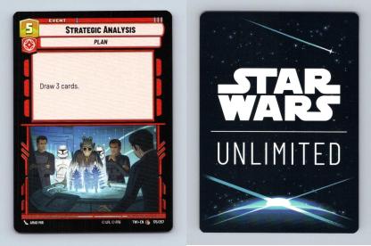 Strategic Analysis #175 Star Wars Unlimited Twilight Of The Republic Common TCG-Breakoutcards