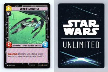 Droid Starfighter #228 Star Wars Unlimited Twilight Of The Republic Common TCG-Breakoutcards