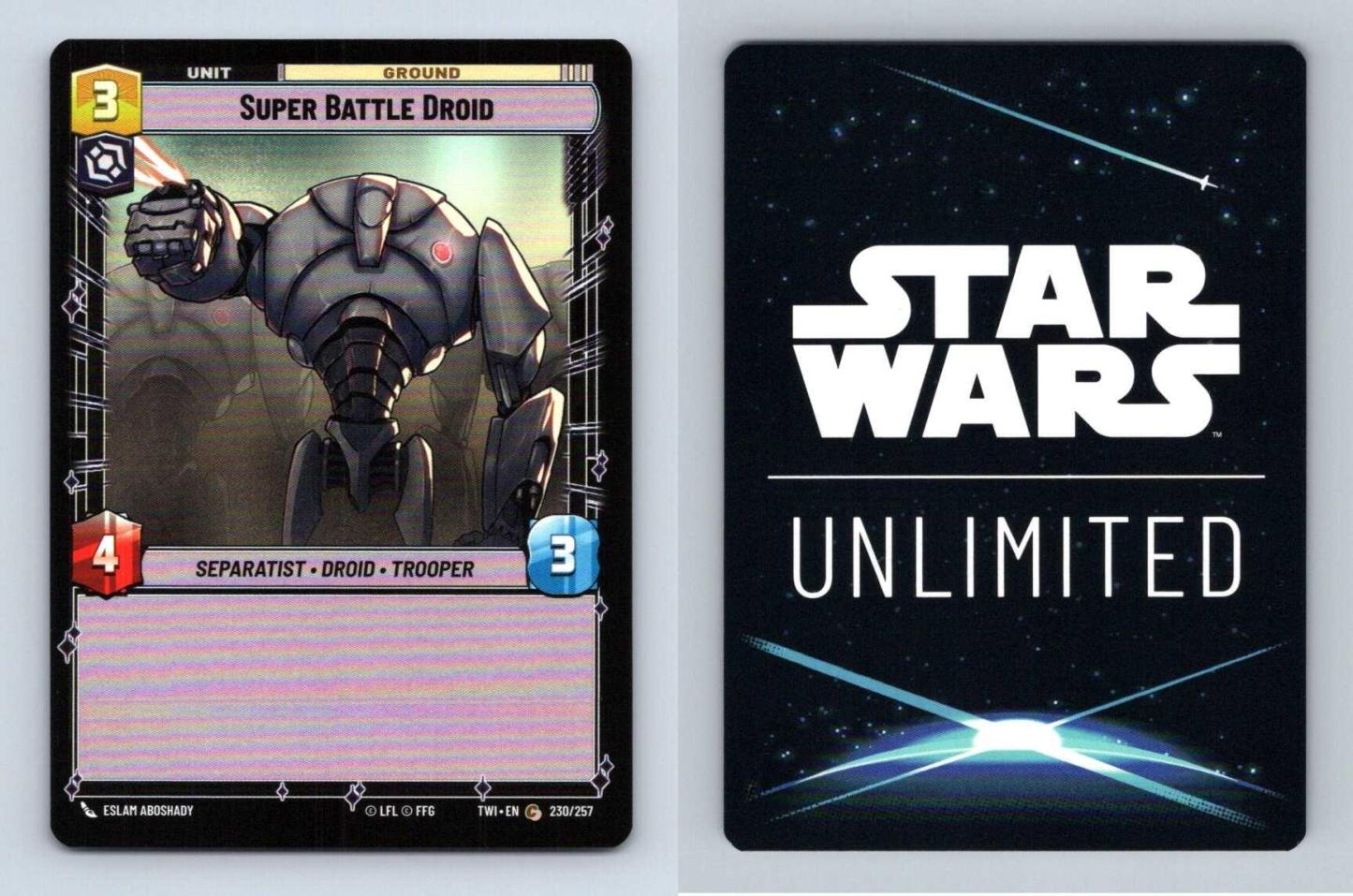 Super Battle Droid #230 Star Wars Unlimited Twilight Of The Republic Common TCG-Breakoutcards