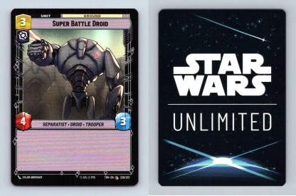 Super Battle Droid #230 Star Wars Unlimited Twilight Of The Republic Common TCG-Breakoutcards