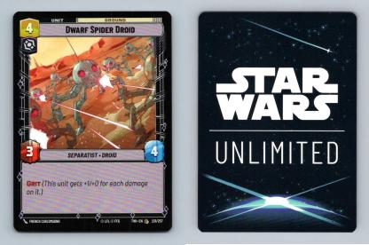 Dwarf Spider Droid #231 Star Wars Unlimited Twilight Of The Republic Common TCG-Breakoutcards