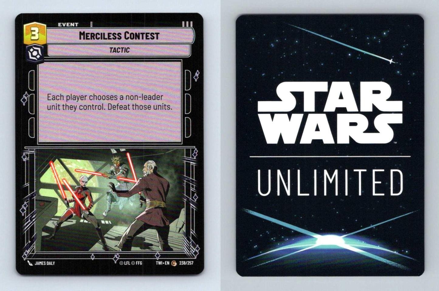 Merciless Content #238 Star Wars Unlimited Twilight Of The Republic Common TCG-Breakoutcards