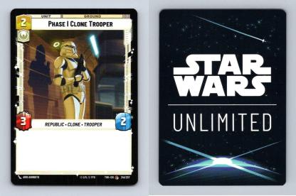 Phase I Clone Trooper #241 Star Wars Unlimited Twilight Of Republic Common TCG-Breakoutcards