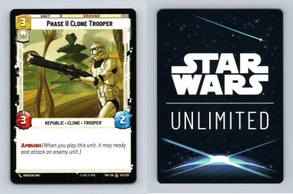 Phase II Clone Trooper #242 Star Wars Unlimited Twilight Of Republic Common TCG-Breakoutcards