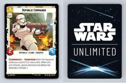 Republic Commando #243 Star Wars Unlimited Twilight Of The Republic Common TCG-Breakoutcards