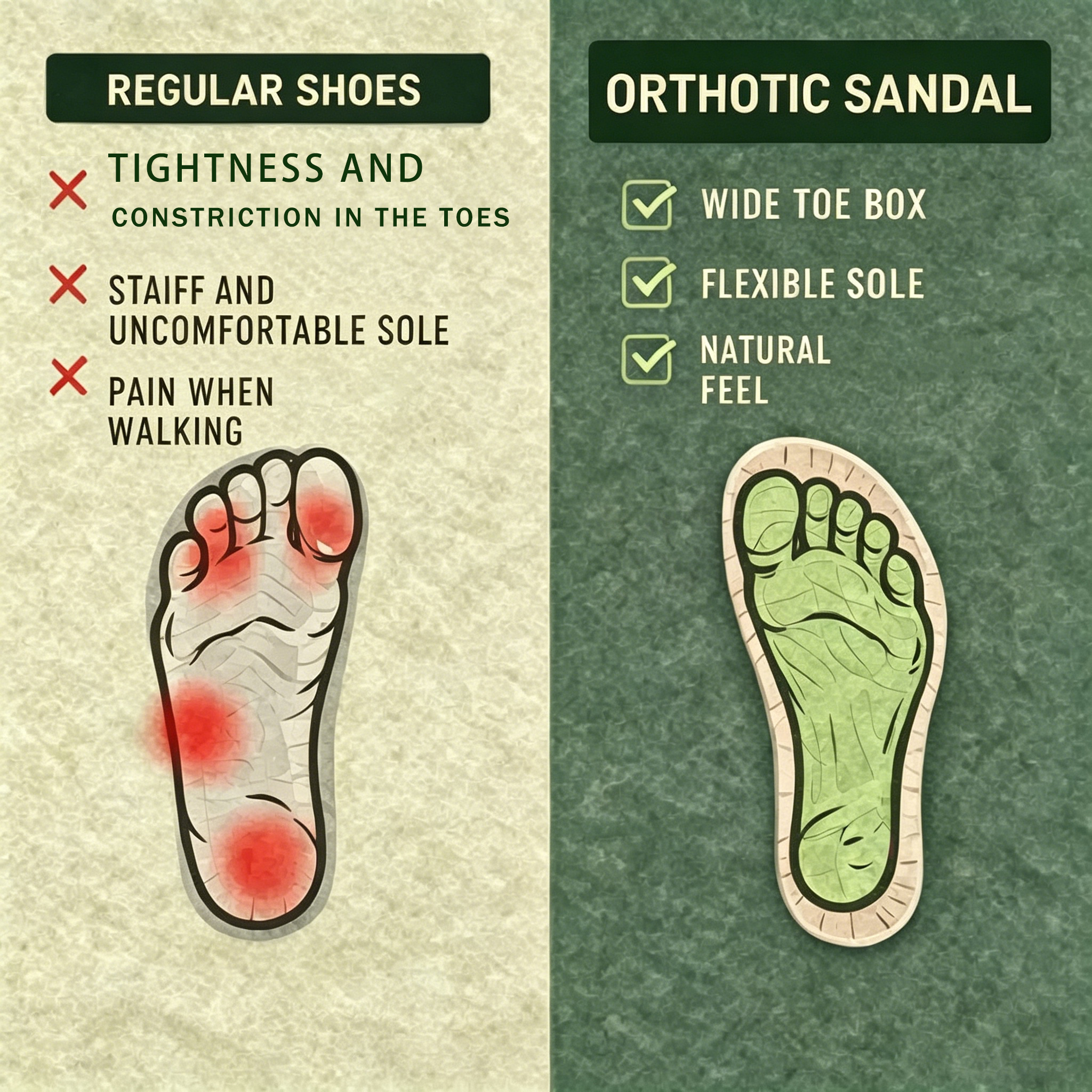 Bstore® - 50% OFF -  Women's Comfortable Wedge Orthopaedic Sandals