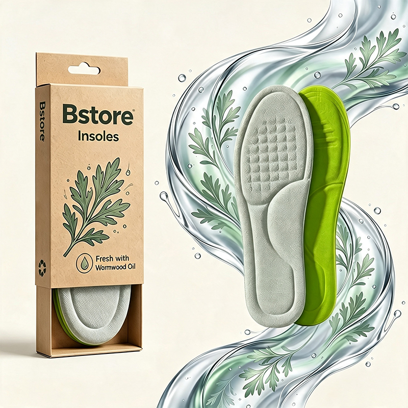 5D Insoles: Antibacterial and moisture-wicking