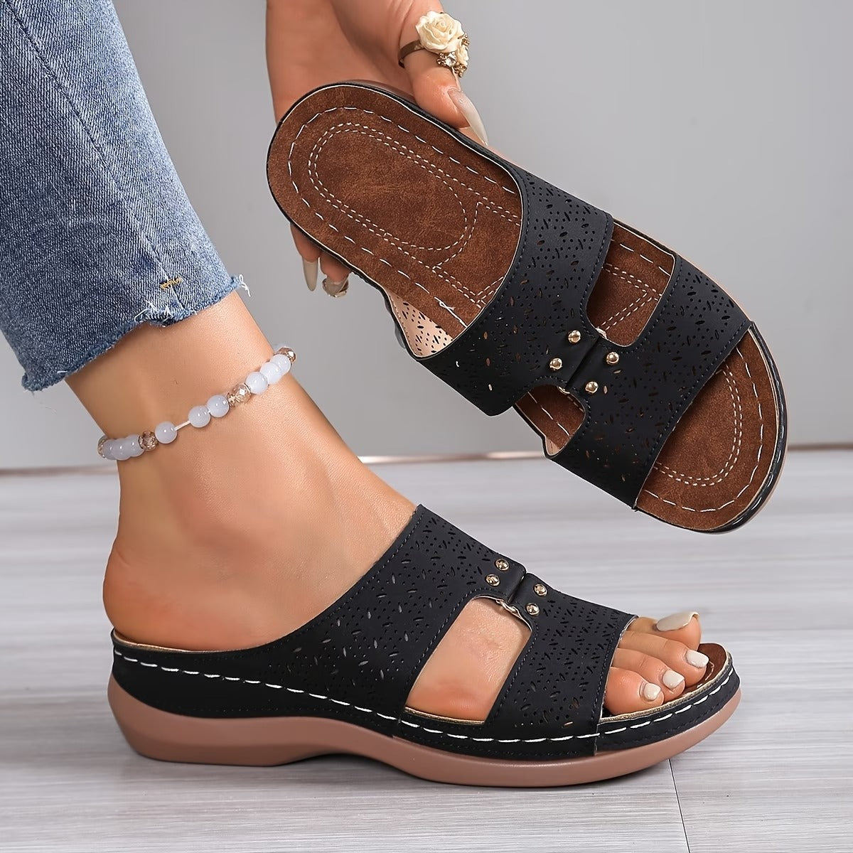 🔥Last Day Promotion 50% OFF - Women’s Comfortable Arch Support Sandals