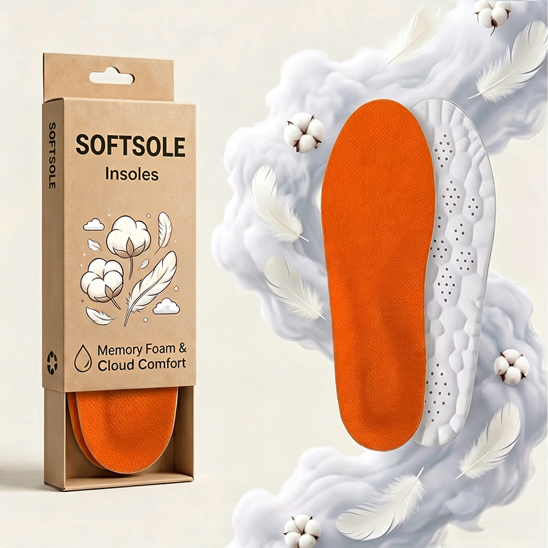 Orthopaedic massage insoles – Say goodbye to foot pain. Soft, Cuttable,cushioned and breathable insoles that provide arch support and relief for your feet.