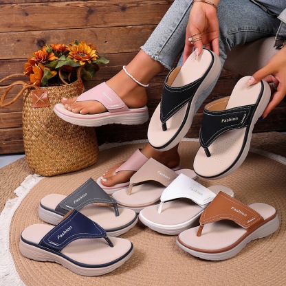 🔥Last Day Promotion 50% OFF - Women's Cloud Cushion Platform Flip-Flops