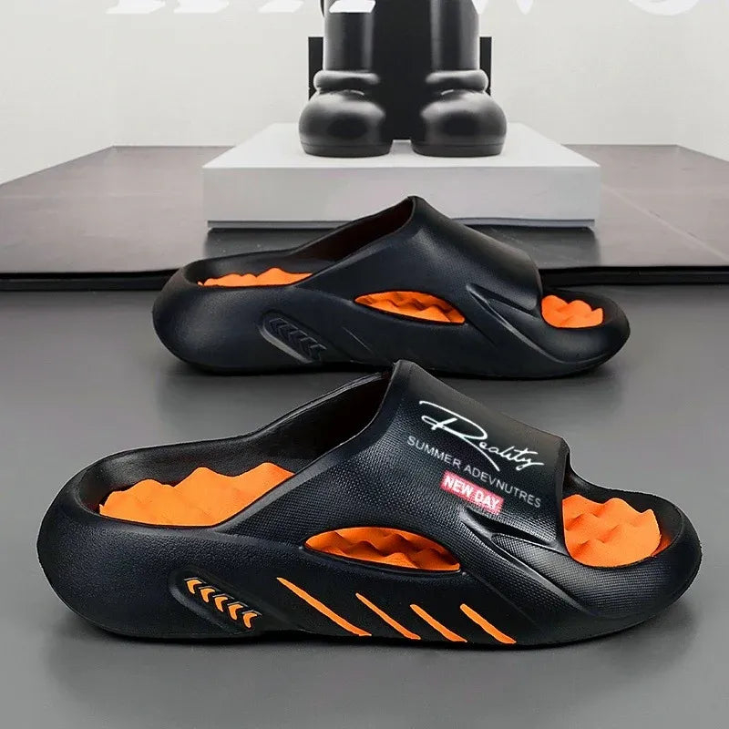 🔥LAST DAY - 50% OFF🛒Men's Thick-Soled Cloud-Like Comfort Slippers