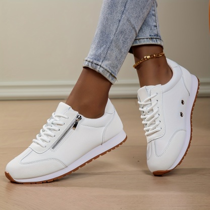 🔥Last Day 50% OFF - Women's Orthopaedic Trainers with Side Zip | Arch Support Cushioning for Instant Pain Relief
