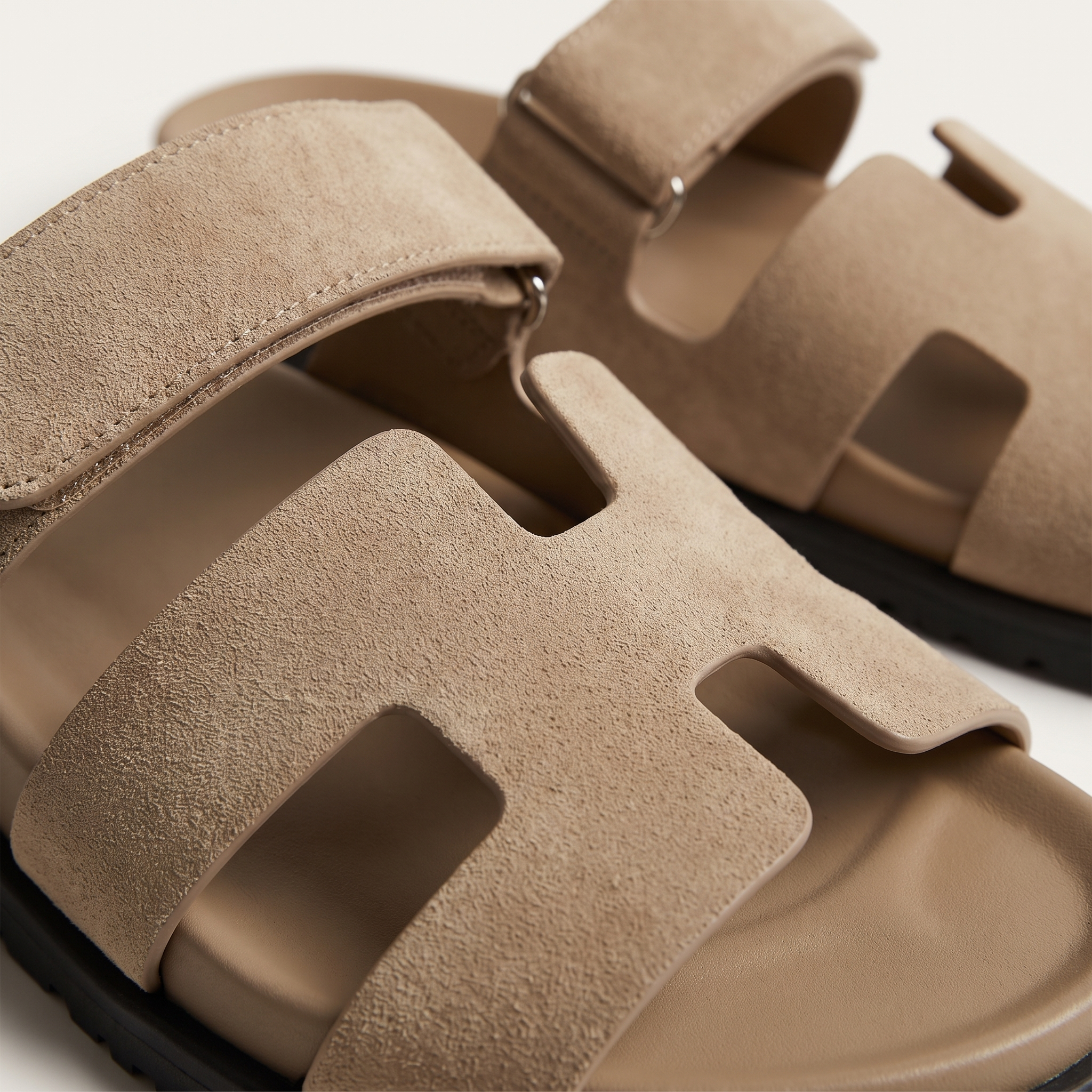 🔥Last Day Promotion 50% OFF - Women's H-Cut Leather Platform Sandals