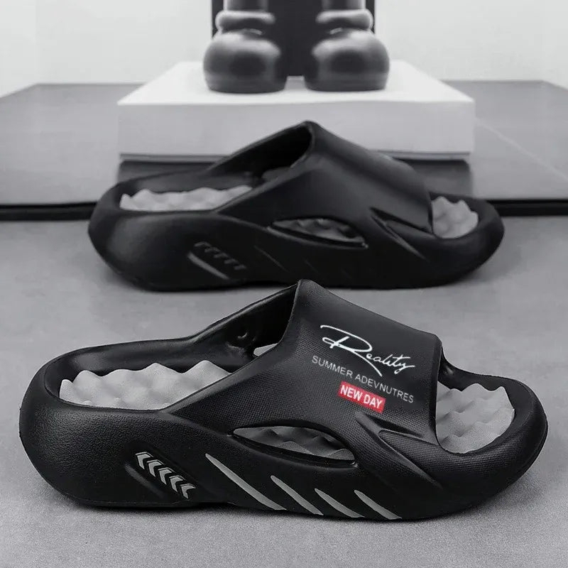 🔥LAST DAY - 50% OFF🛒Men's Thick-Soled Cloud-Like Comfort Slippers
