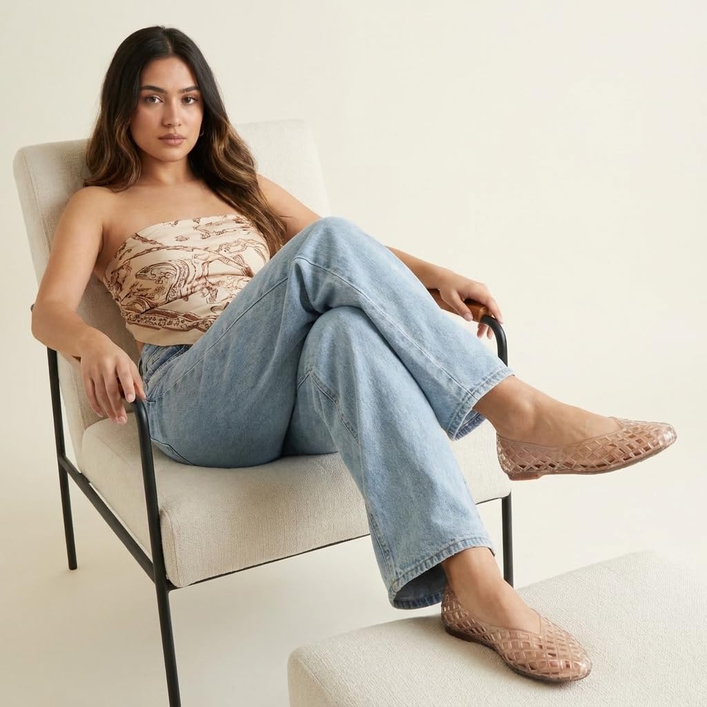 🔥Last Day Promotion 50% OFF - Womens Comfortable Slip On Jelly Shoes