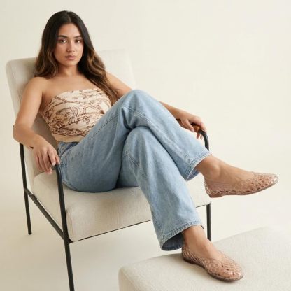 🔥Last Day Promotion 50% OFF - Womens Comfortable Slip On Jelly Shoes