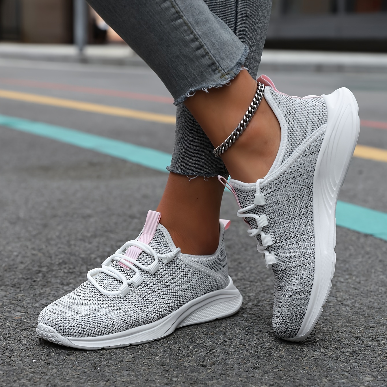 🔥Last Day 50% OFF - Women's Orthopedic Mesh Walking Shoes - Comfy Arch Support Sneakers for Plantar Fasciitis & Joint Relief