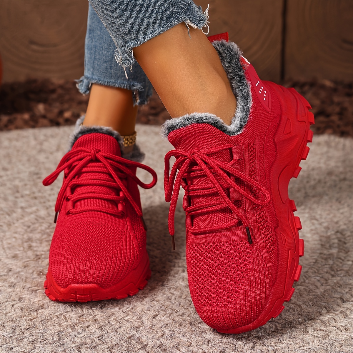 🔥Last Day 50% OFF - Fleece-Lined Orthopedic Pain-Relief Winter Walking Trainers