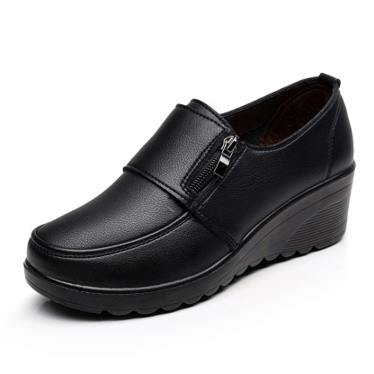 🔥Last Day 50% OFF - Women's Orthopaedic Genuine Leather Wedge Shoes | Comfortable Anti-Slip Cushion Support for Foot Pain Relief