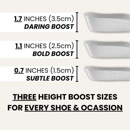 Invisible Orthopedic Height Boost Insoles–Comfort Support & Confidence All Day