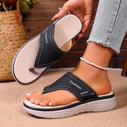 🔥Last Day Promotion 50% OFF - Women's Cloud Cushion Platform Flip-Flops