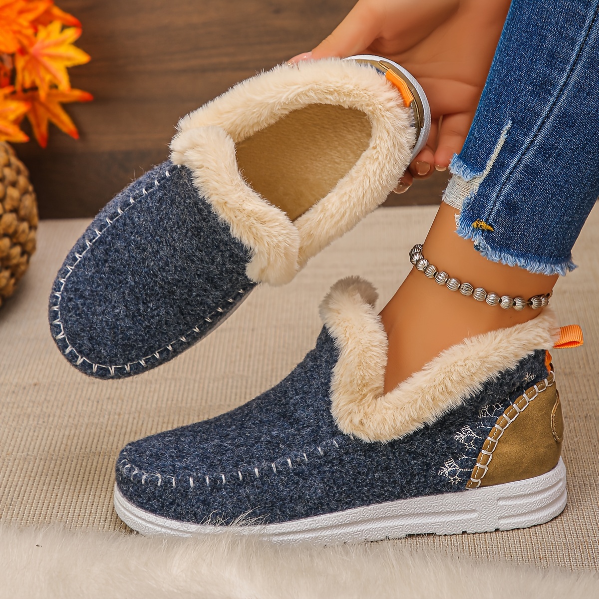 🔥Last Day Promotion 50% OFF - Women's Handcrafted Comfortable Slip-On