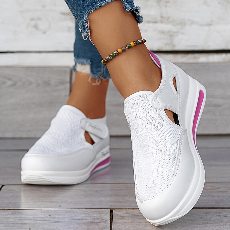 🔥Last Day Promotion 50% OFF - Women'S Breathable Mesh Slip-On Sneakers