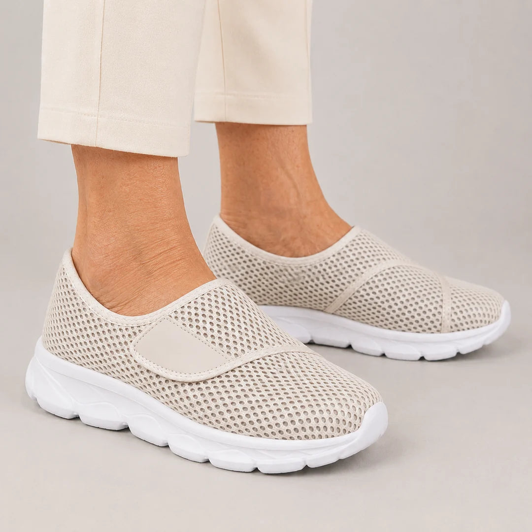 🔥Last Day 50% OFF - Comfort Orthopaedic Breathable Mesh Slip-On Shoes – Foot Pain Relief & Soft Cushion Sole