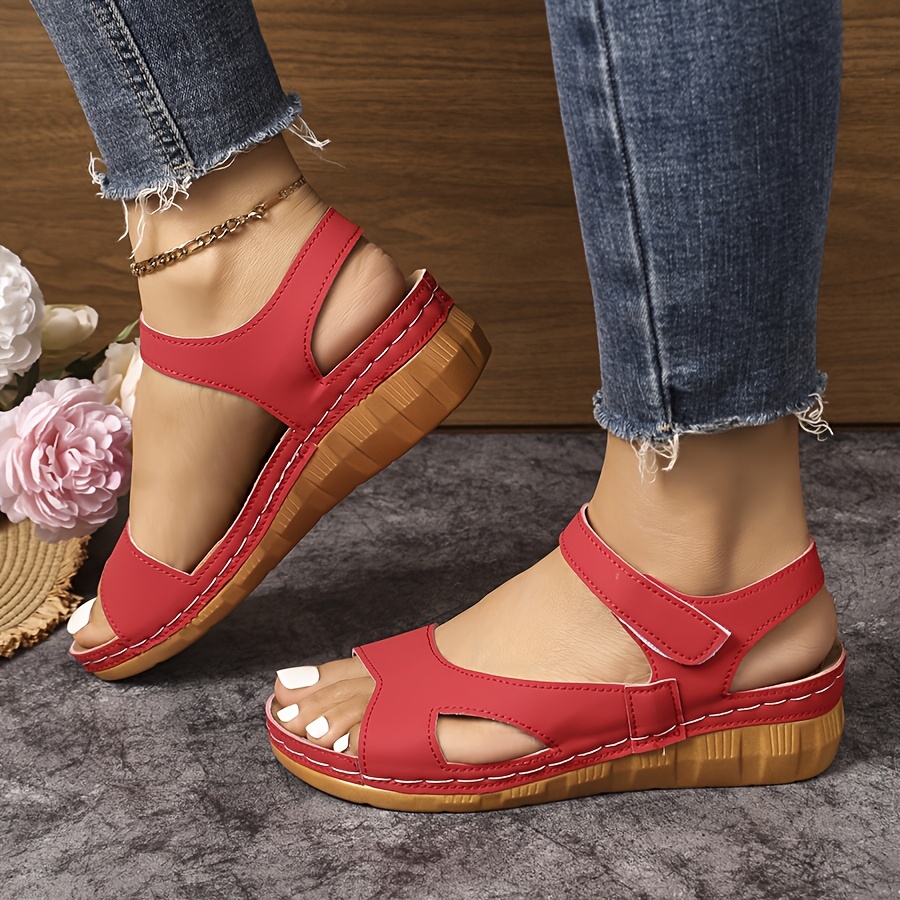 🔥Last Day Promotion 50% OFF - Women's Velcro Comfort Thick Sole Ortho