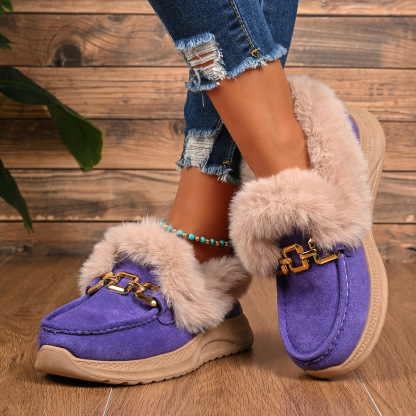 🔥Last Day Promotion 50% OFF - Women's Snow-Ready Thermal-Lined Chunky-Sole Casual Boots