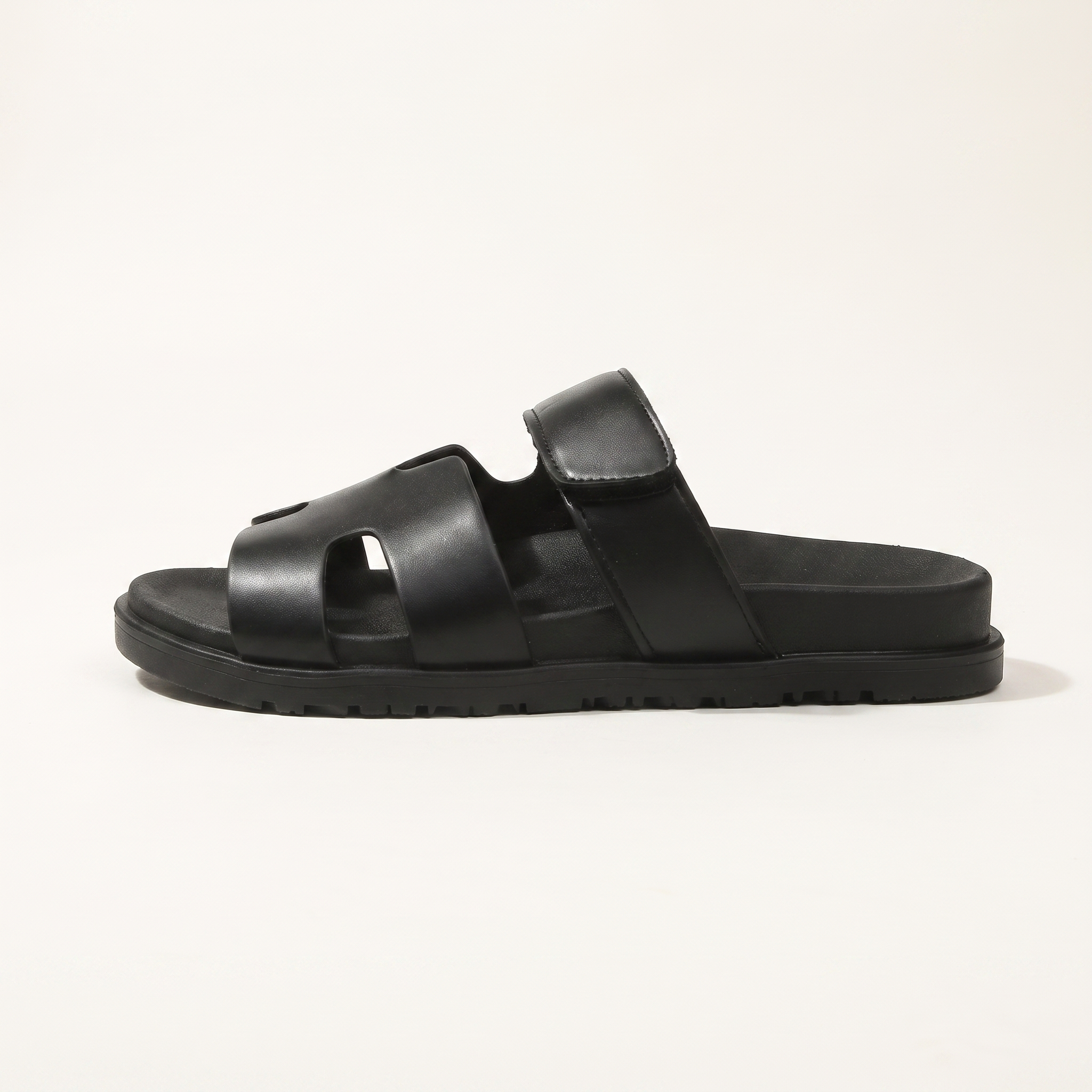 🔥Last Day Promotion 50% OFF - Women's H-Cut Leather Platform Sandals
