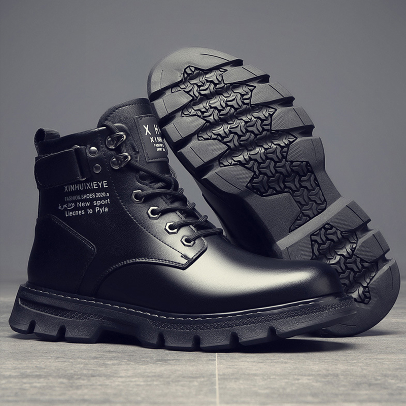 🔥Last Day! 50% OFF - Men's Handmade Leather Boots with Arch Support 