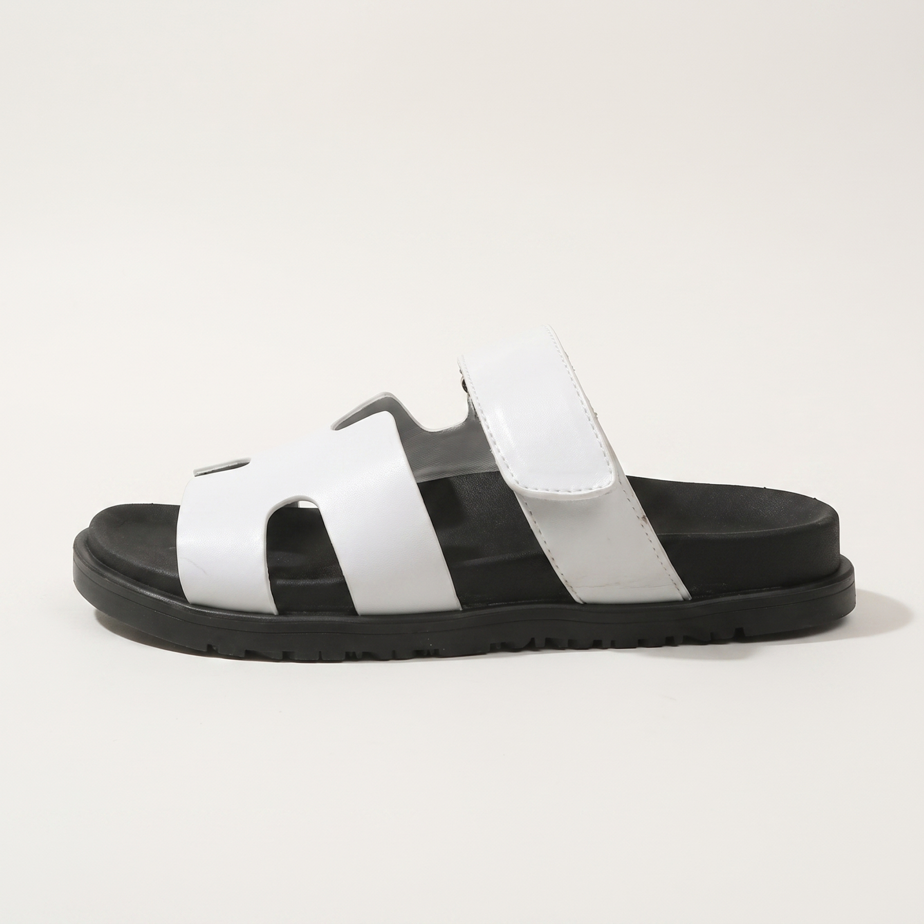 🔥Last Day Promotion 50% OFF - Women's H-Cut Leather Platform Sandals