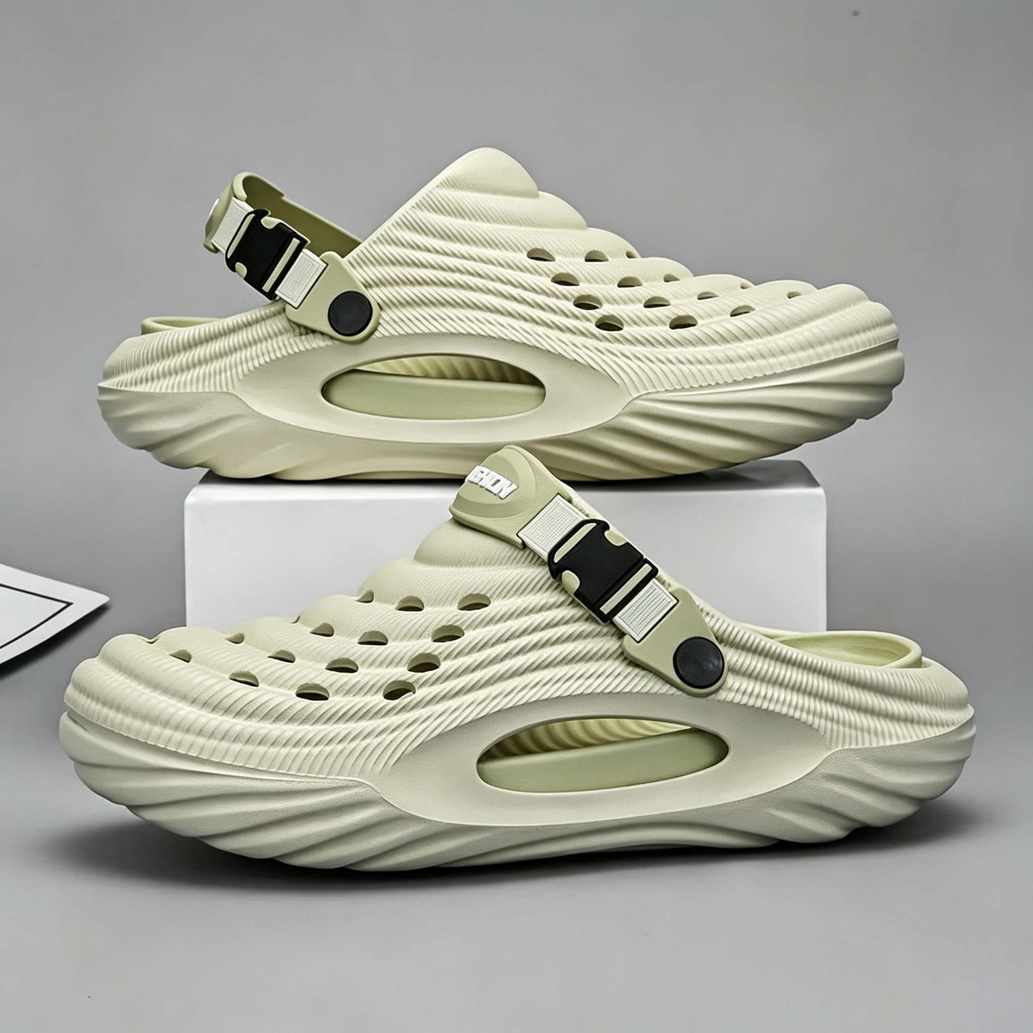 🔥LAST DAY 50% OFF - Men’s All Day Comfort Cushioned Platform Clogs