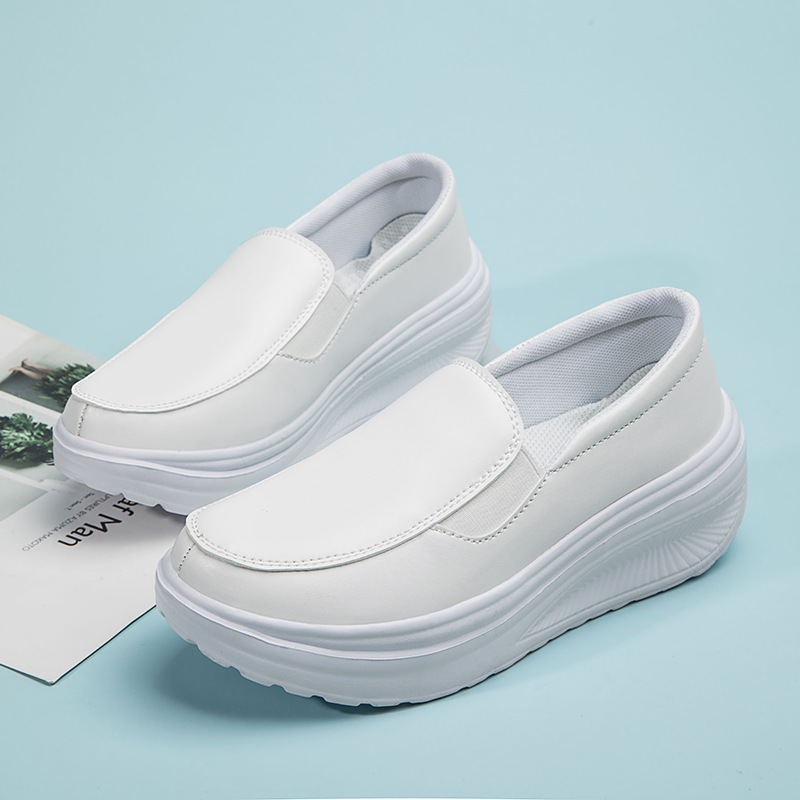 🔥Last Day Promotion 50% OFF - Women's Comfortable Chunky-Soled Wedge Casual Shoes