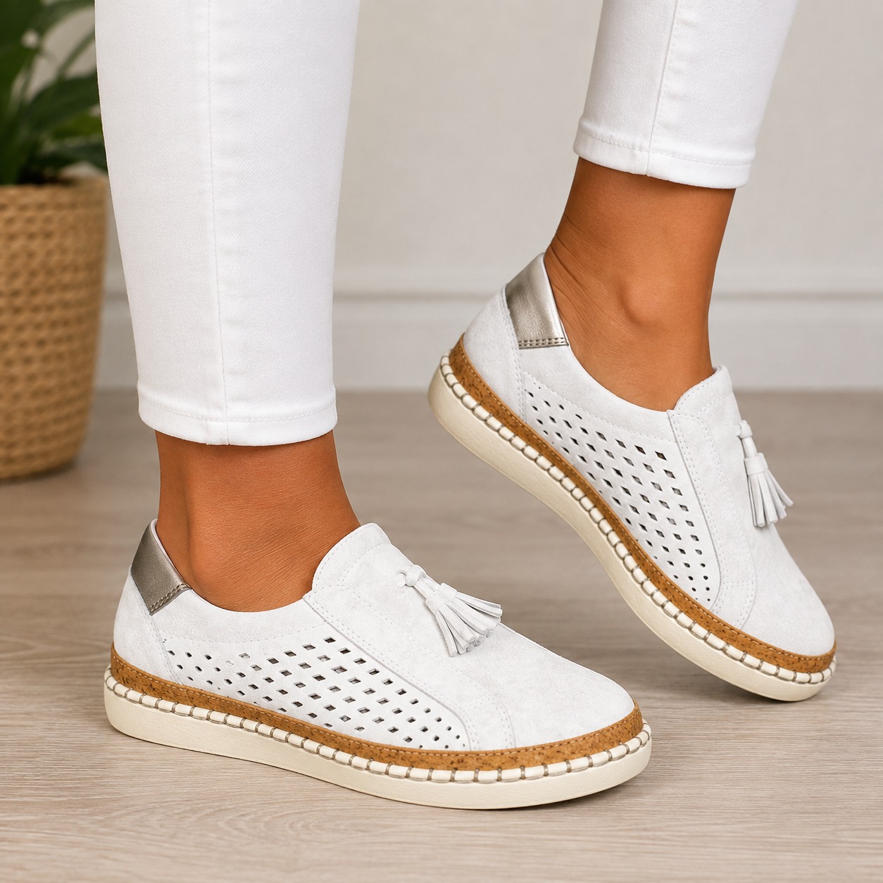 🔥Last Day 50% OFF - Orthopaedic Slip-On Shoes for Women: Ultra-Comfortable Pain Relief Walking Loafers