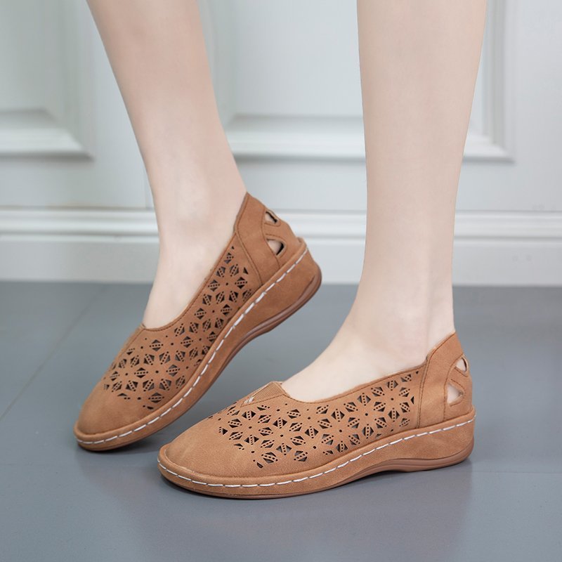 🔥Last Day Promotion 50% OFF - Women's Fashion Retro Orthopaedic Leath