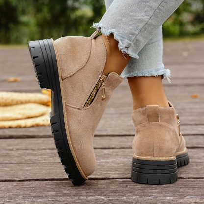 🔥Last Day Promotion 50% OFF - Women's Chunky Platform Ankle Boots