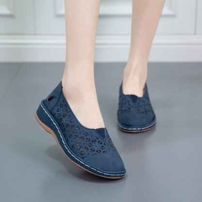 🔥Last Day Promotion 50% OFF - Women's Fashion Retro Orthopaedic Leather Shoes