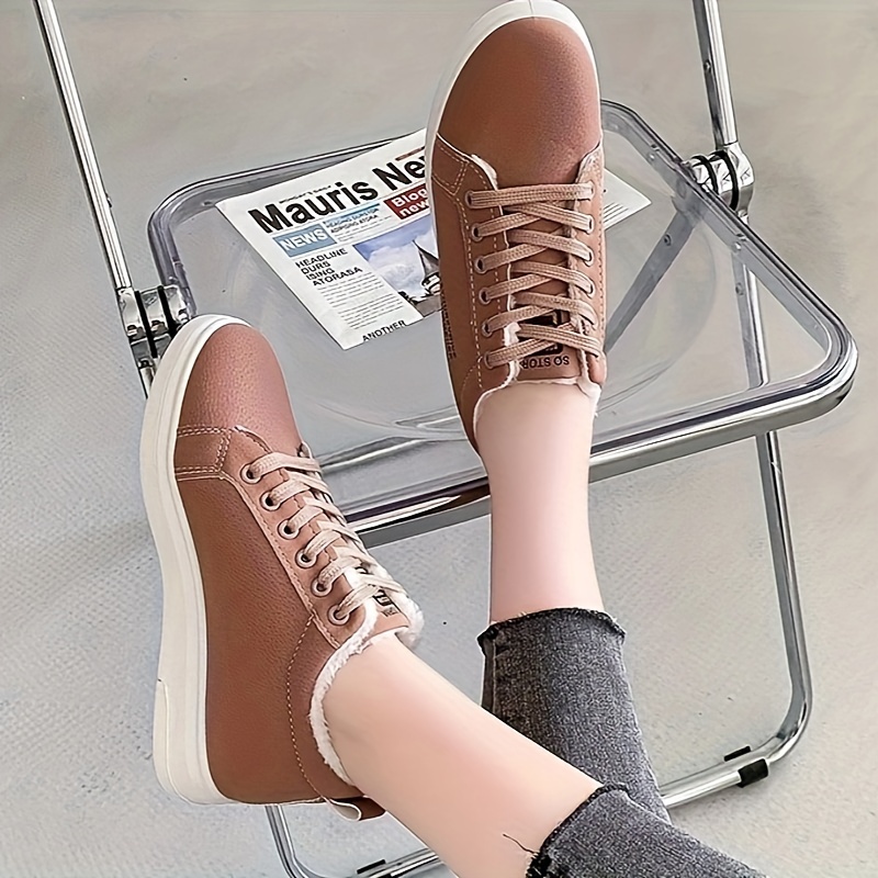 🔥Last Day Promotion 50% OFF - Women's Soft Plush Lining Anti-Slip Casual Orthopaedic Shoes