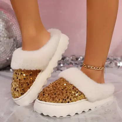 🔥Last Day Promotion 50% OFF - Stylish Soft Wool Lining Slip On House Shoes