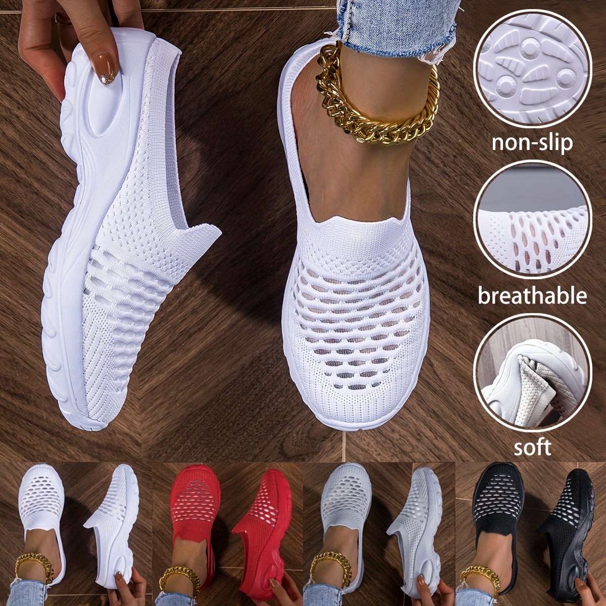 🔥Last Day Promotion 50% OFF - Women's Comfortable Breathable Orthopaedic Shoes