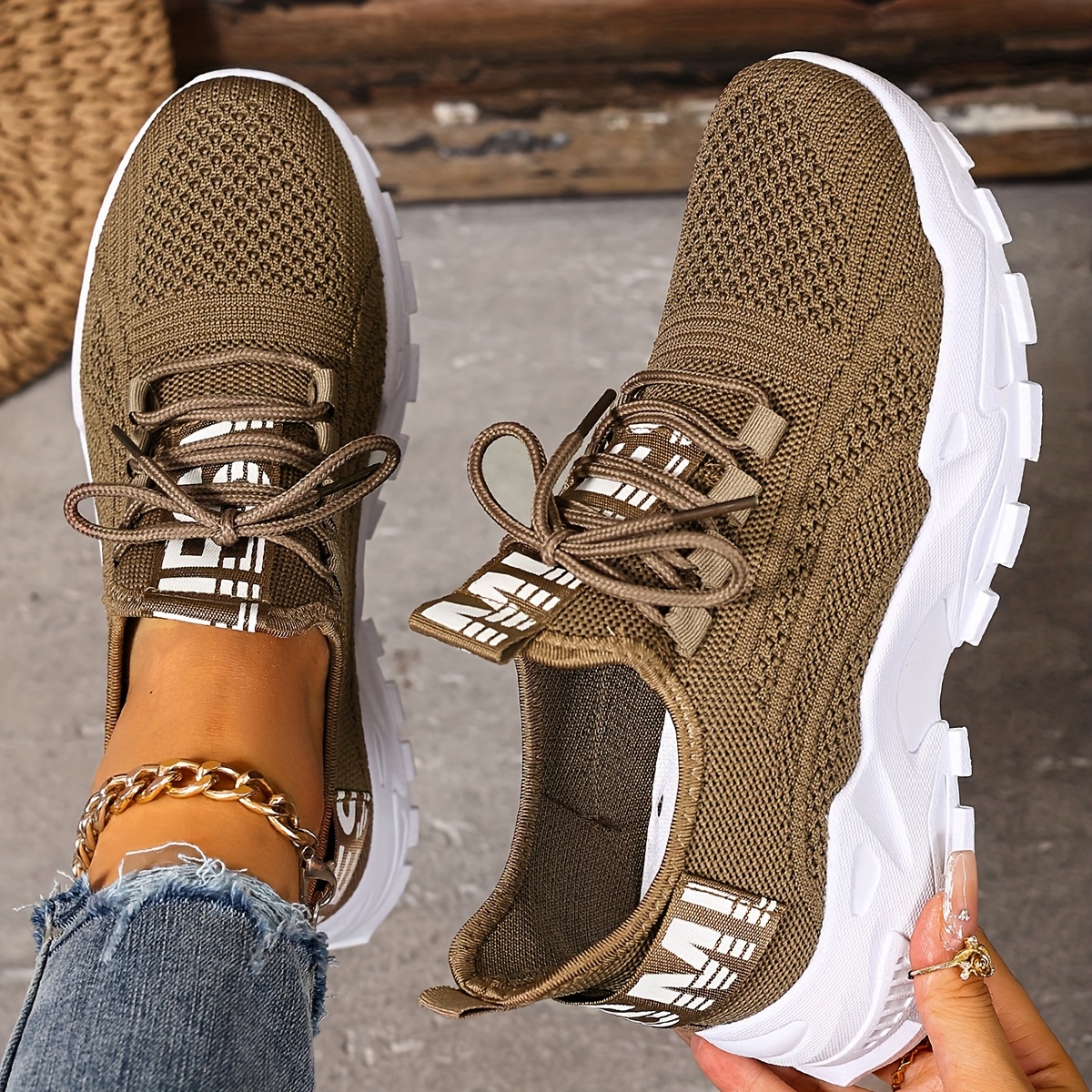 🔥Last Day Promotion 50% OFF - Women's Comfortable Breathable & Lightweight Slip-On Sneakers