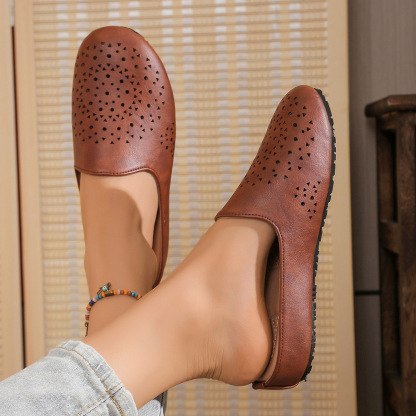 🔥Last Day Promotion 50% OFF - Women's Soft Sole Orthopaedic Leather Sandals