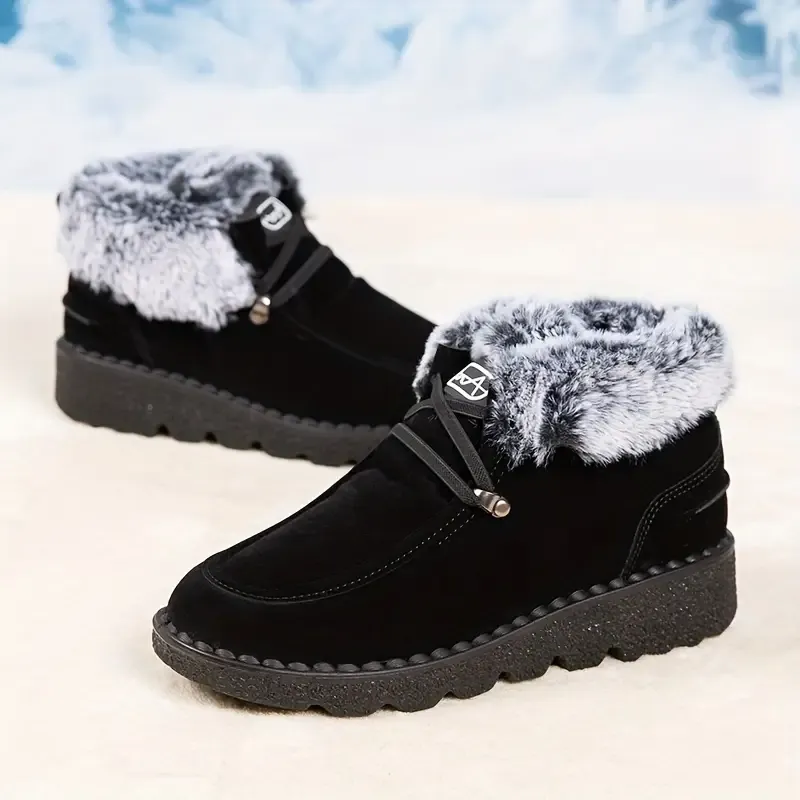 🔥Last Day Promotion 50% OFF - Women's Plush Lined Non-Slip Snow Boots
