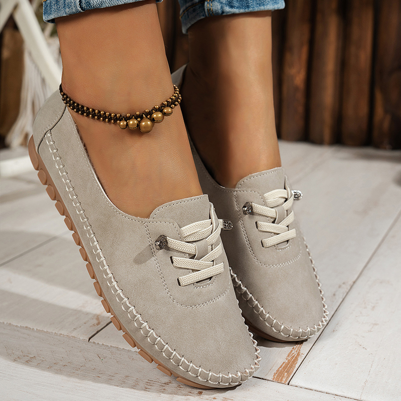 🔥Last Day Promotion 50% OFF - Women's Comfortable Soft Hand-Stitched Genuine Leather Loafers