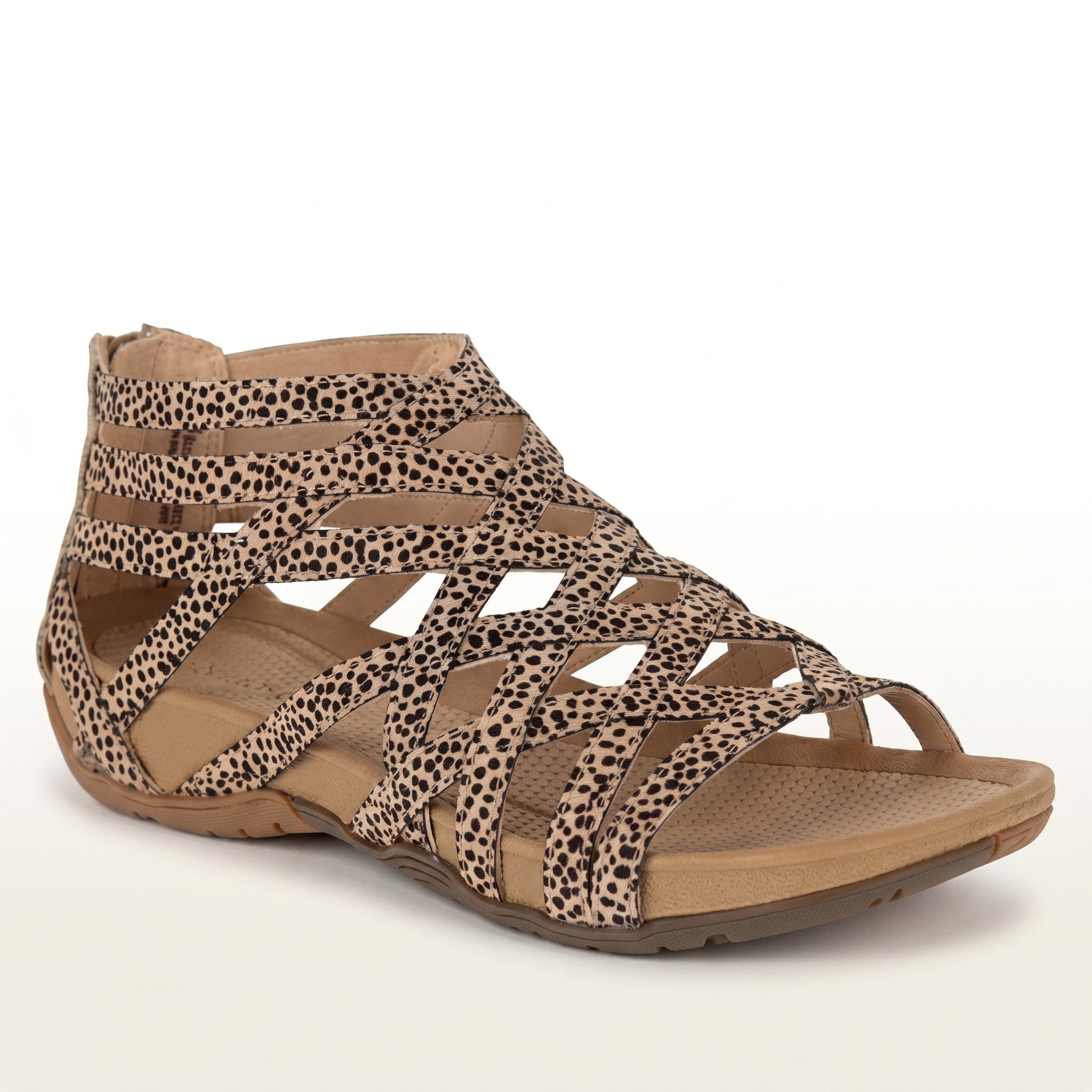 🔥Last Day Promotion 50% OFF - Women’s Comfort Caged Zip Back Orthopedic Sandals
