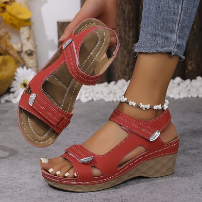 🔥Last Day Promotion 50% OFF - Women's Summer Fashion Wedge Heels Orthopaedic Sandals