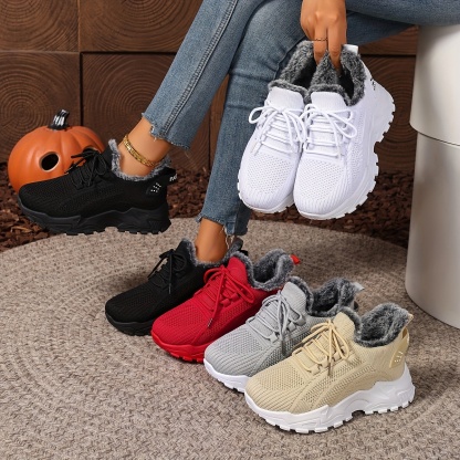 🔥Last Day Promotion 50% OFF - Women'S Winter Warm Fleece-Lined Orthopaedic Sneakers