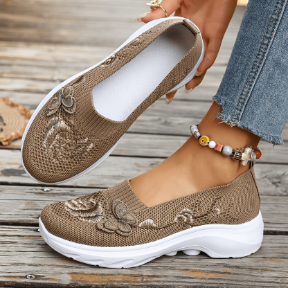 🔥Last Day Promotion 50% OFF - Women's Embroidered Comfortable Breathable Casual Shoes